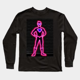 Superhero Neon Long Sleeve T-Shirt